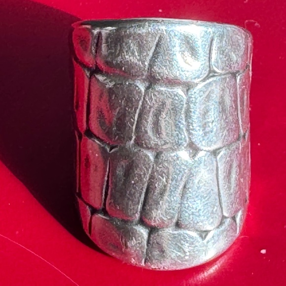 UNO de 50 Large Silver Unisex Ring - Picture 2 of 7